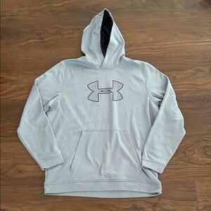 Under Armour Men's Light Gray Hoodie